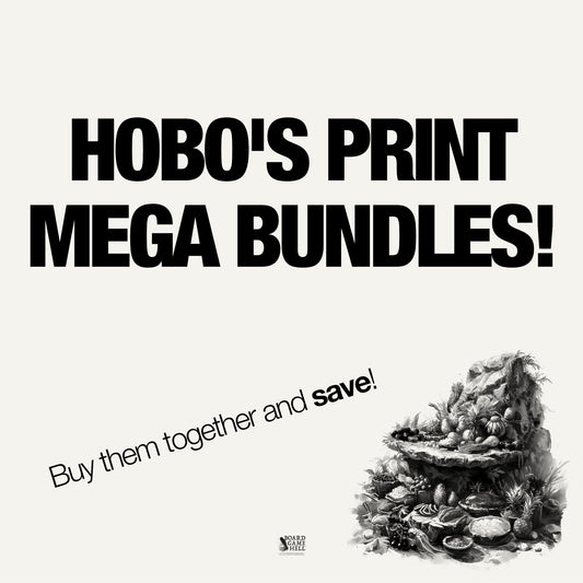 Hobo's Handmade Print Products MEGA BUNDLES